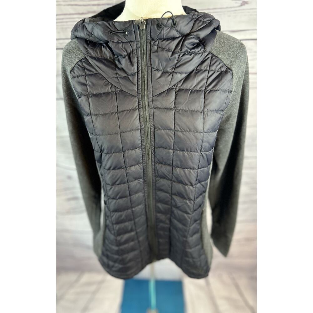 The North Face Endeavor Thermoball Jacket Womens L Black Full Zip Insulated - Picture 2 of 10
